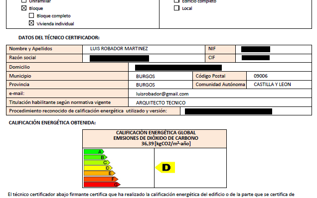 Certificado energético A
Certificado energético B
Certificado energético C
certificado energético D
certificado energético E
certificado energético F